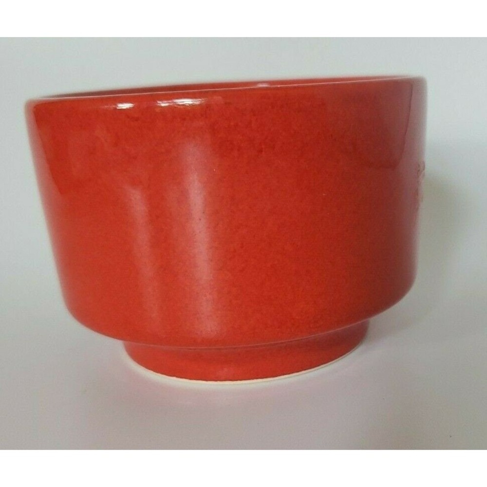 Vintage Waechtersbach West‎ Germany-Custard Cup - Red (U28)